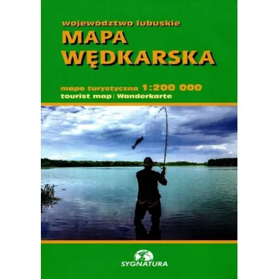 Mapa w�dkarska wojew�dztwa lubuskiego 1:200 000