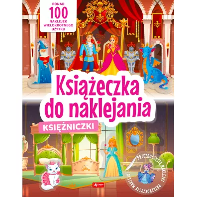 Ksiniczki. Ksieczka do naklejania