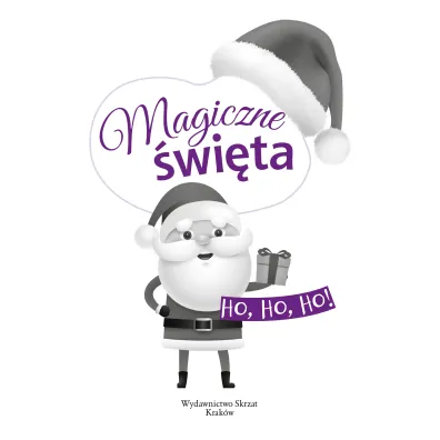 Ksi��eczka A4  Magiczne �wi�ta. Ho, ho, ho   NAKLEJKI SKRZAT 073669