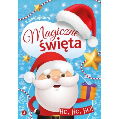 Ksi��eczka A4  Magiczne �wi�ta. Ho, ho, ho   NAKLEJKI SKRZAT 073669