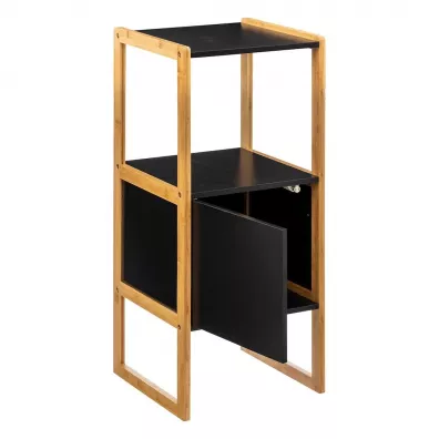 5five Simply Smart Szafka azienkowa Natureo Black