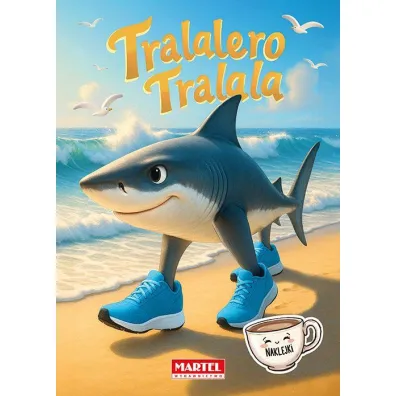 Tralalero Tralala. Kolorowanka z naklejkami - Wiktoria Kohnke