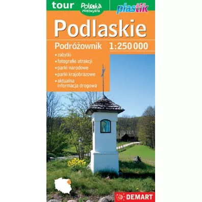 Podlaskie. Podr�ownik mapa turystyczna 1:250 000. Plastik