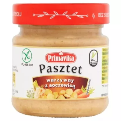 Primavika Pasztet warzywny z soczewic� bezglutenowy 160 g