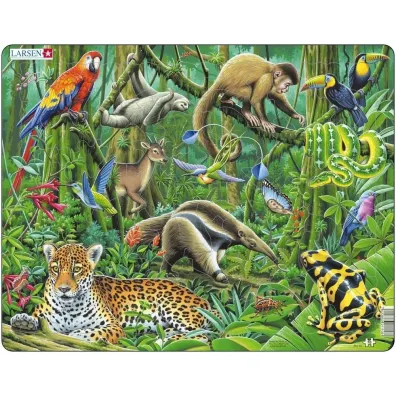 Puzzle 70 el. Po�udniowoameryka�skie lasy deszczowe Larsen