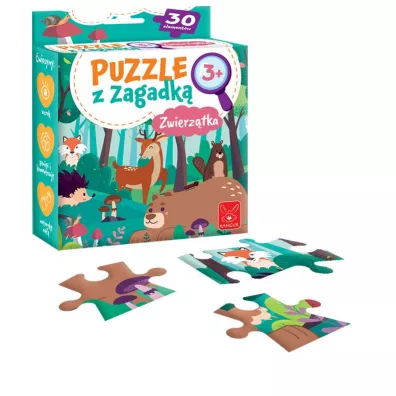 Puzzle z Zagadk. Zwierztka 3+ Kangur