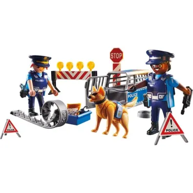 Playmobil City Action Blokada Policyjna 6878