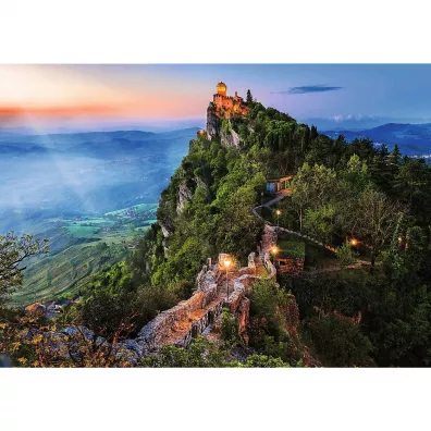 Puzzle 1000 el. Premium Plus Quality Photo Odyssey: Wie�a Cesta, San Marino Trefl