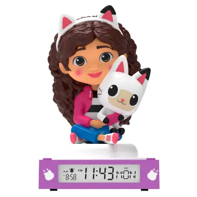 Koci Domek Gabi Lampka 3D z budzikiem Gabby`s Dollhouse GD00095