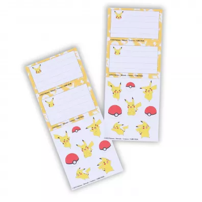 Zestaw naklejek na zeszyty Pokemon