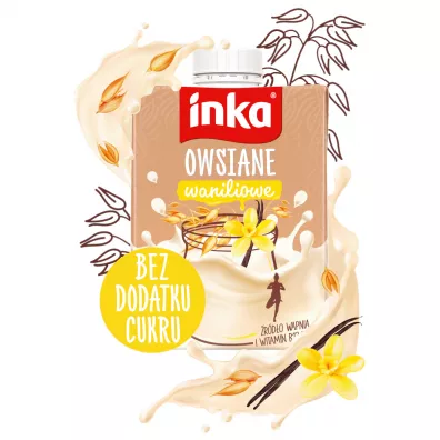 Inka Nap�j owsiany waniliowy 500 ml