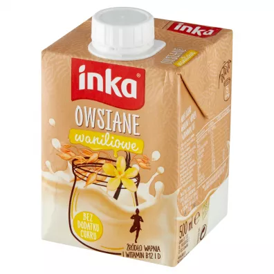 Inka Nap�j owsiany waniliowy 500 ml