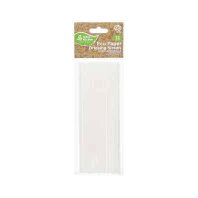Godan Rurki s�omki papierowe bia�e, 6x197mm