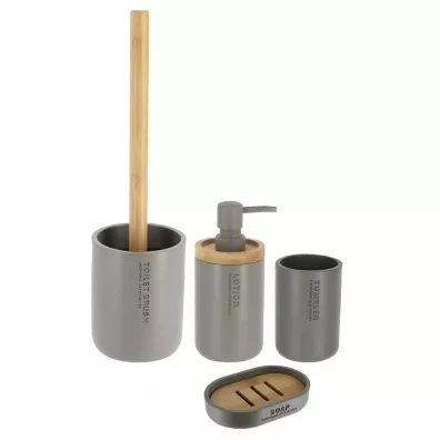 Tendance Komplet azienkowy Loudis Grey Szary