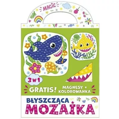 B�yszcz�ca mozaika 3w1 kolorowe Rekiny Ranok-Creative