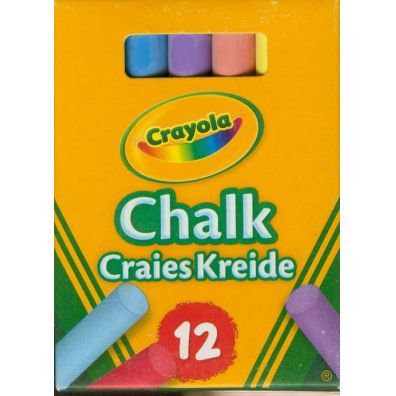 Crayola Kreda niepyląca kolorowa 12 kolorów