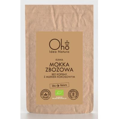 Oho Kawa mokka zboowa z napojem kokosowym bezglutenowa 100 g Bio