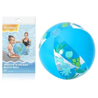 Pi�ka dmuchana niebieska 51cm Bestway