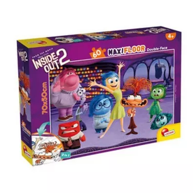 Puzzle 60 el. W g�owie si� nie mie�ci Lisciani