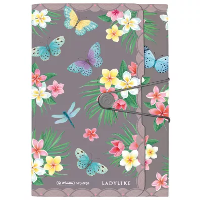 Herlitz Teczka rozk�adana A4 PP Ladylike Butterflies