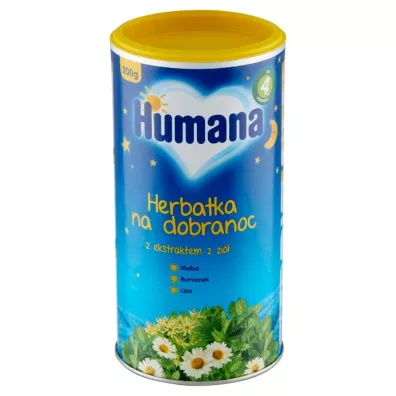 Humana Herbatka na dobranoc z ekstraktem z zi� po 4. miesi�cu 200 g