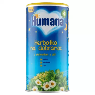 Humana Herbatka na dobranoc z ekstraktem z zi� po 4. miesi�cu 200 g
