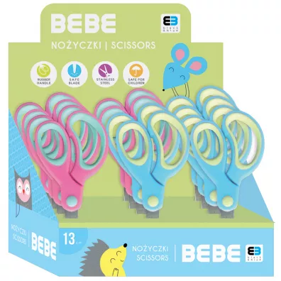Interdruk No�yczki szkolne Pastel BEBE Friends 13 cm