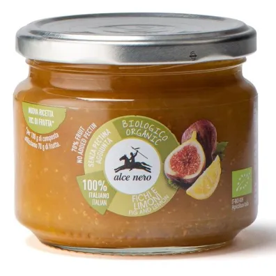 Alce Nero Mus figowo-cytrynowy 270 g Bio