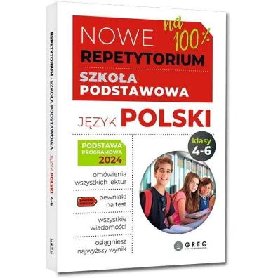 Nowe Repetytorium. J�zyk polski. Szko�a podstawowa. Klasy 4-6