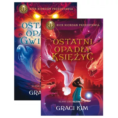 Pakiet Klany Obdarzonych. Tomy 1-2: Ostatnia opad�a gwiazda, Ostatni opad�y ksi�yc - Graci Kim
