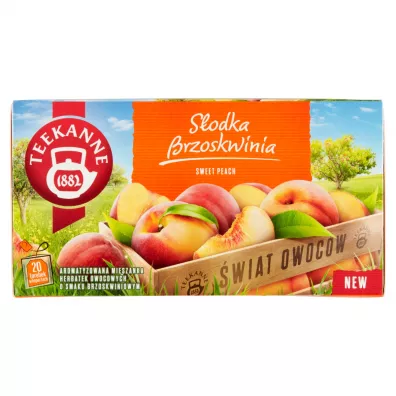 Teekanne Herbata Owocowa Sodka Brzoskwinia 20 x 2.25 g