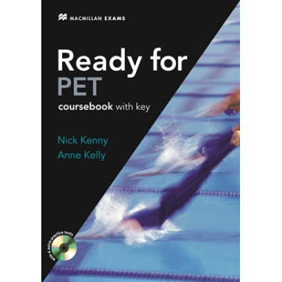 Ready for PET CB with key + CD MACMILLAN