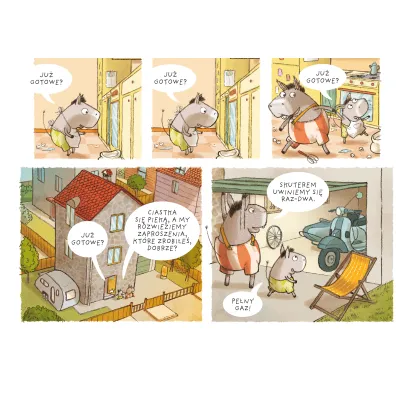 M�j pierwszy komiks 5+ Genialna niespodzianka. Bart�omiej i Karmelek. Tom 2