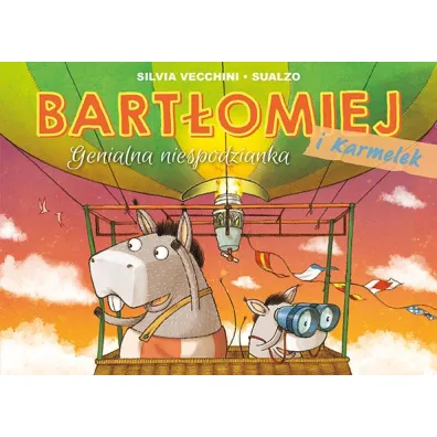 M�j pierwszy komiks 5+ Genialna niespodzianka. Bart�omiej i Karmelek. Tom 2