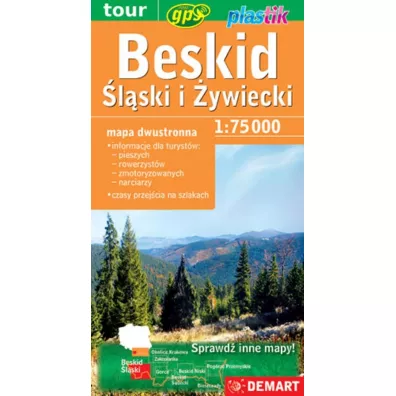 Beskid S�decki - mapa turystyczna 1:50 000