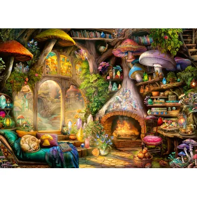 Puzzle 1000 el. Chatka grzyb�w Ravensburger