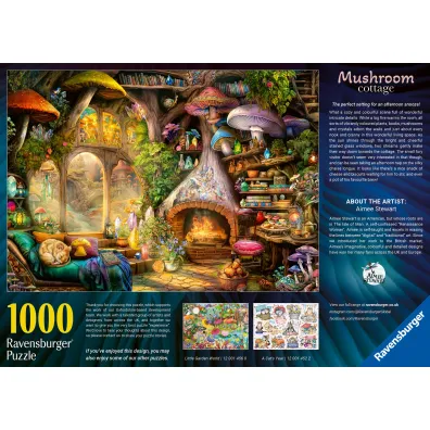 Puzzle 1000 el. Chatka grzyb�w Ravensburger
