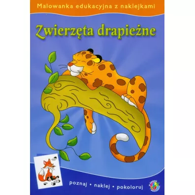 Malowanki edukacyjne - Zwierz�ta drapie�ne - Ma�gorzata Klich