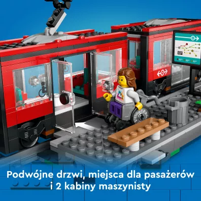 LEGO CITY Tramwaj miejski ze stacj� 60423