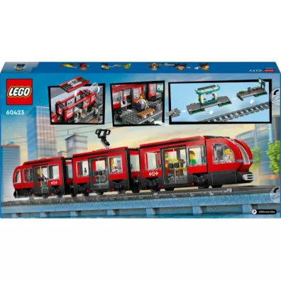 LEGO CITY Tramwaj miejski ze stacj� 60423