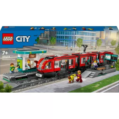 LEGO CITY Tramwaj miejski ze stacj� 60423