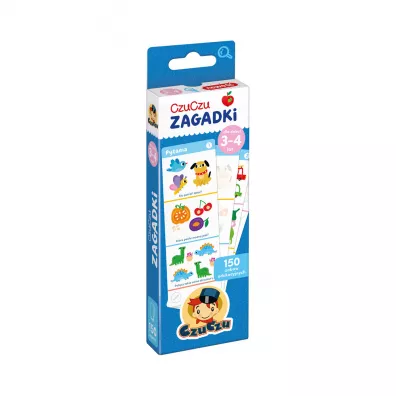 CzuCzu. Zagadki dla dzieci w wieku 3-4 lat