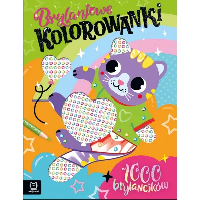 Brylantowe kolorowanki z kotkiem. 1000 brylancik�w - Agata Kaczy�ska