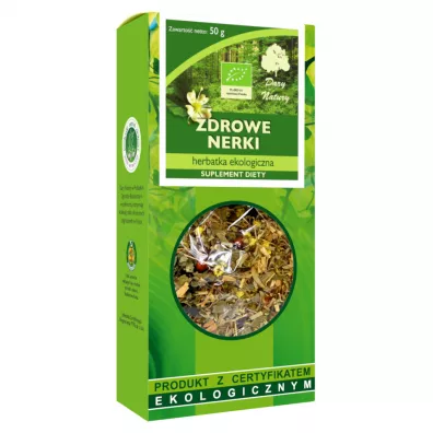 Dary Natury Herbatka zdrowe nerki Suplement diety 50 g Bio