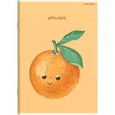 Top-2000 Zeszyt A5 Fruits dwie linie, 70g 16 kartek