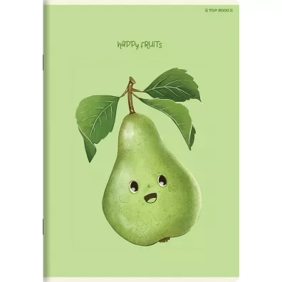 Top-2000 Zeszyt A5 Fruits dwie linie, 70g 16 kartek
