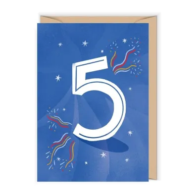 Karnet Urodziny 5