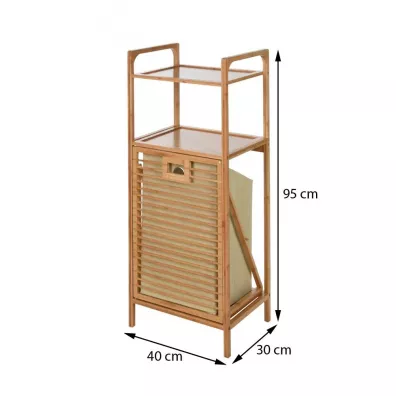 Bathroom Solutions Pka azienkowa z koszem na pranie 95 cm