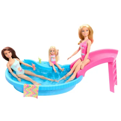 Barbie. Basen z lalk� i akcesoriami Mattel