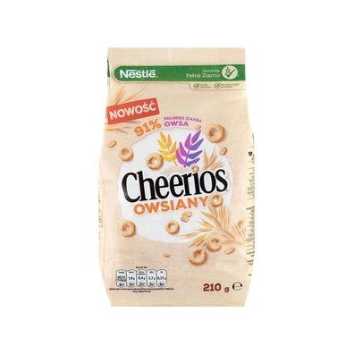 Nestle Płatki śniadaniowe owsiane Cheerios 210 g